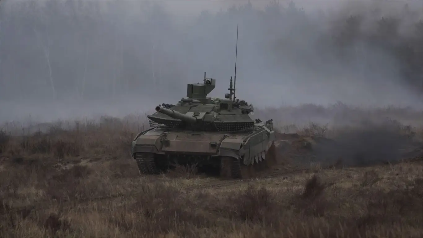 Российские бойцы показали удар ракеты Javelin из кабины танка
