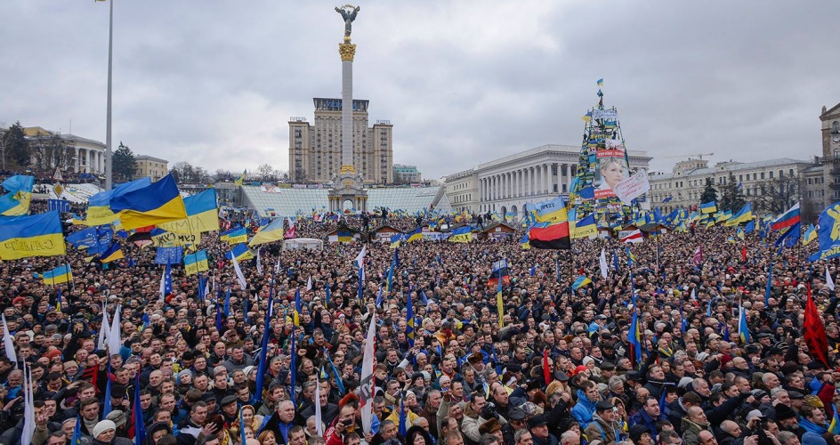 Украинцы 16 июня прошли маршем по Киеву