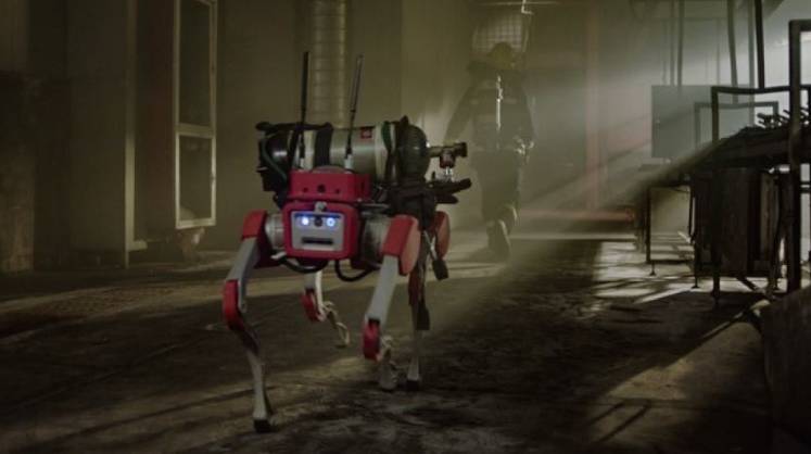 «ЕвроХим» испытал в калийной шахте беспилотную робособаку по «кличке» Deep Robotics X20 «ЕвроХим» испытал в калийной шахте беспилотную робособаку по «кличке» Deep Robotics X20