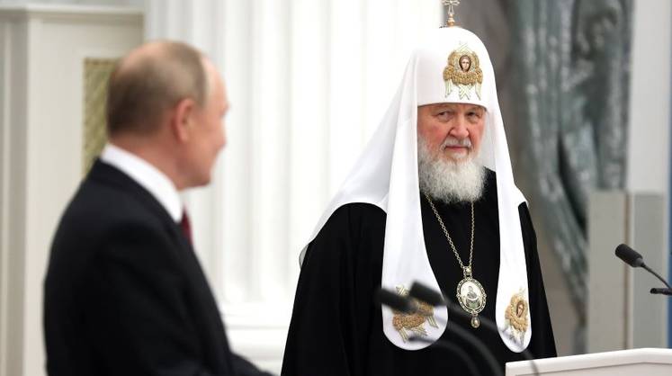 В День крещения Руси Патриарх Кирилл поздравил президента Путина В День крещения Руси Патриарх Кирилл поздравил президента Путина