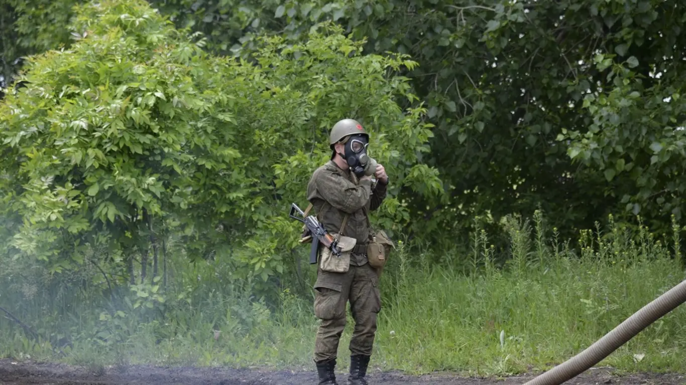 Украинские боевики под Курском применяли снаряды с неизвестным газом