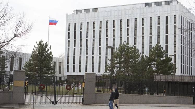 Посольство России назвало новый транш Вашингтона Киеву воровством Посольство России назвало новый транш Вашингтона Киеву воровством