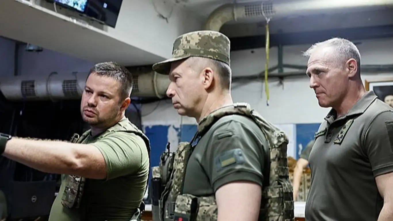 Раскрыта цель срочной поездки Сырского на запорожский фронт