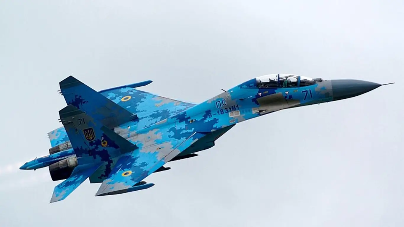 Российские войска сбили украинский Су — 27