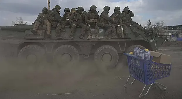 Боец ВС РФ штурмовал Курахово с раненым сослуживцем на плечах Боец ВС РФ штурмовал Курахово с раненым сослуживцем на плечах