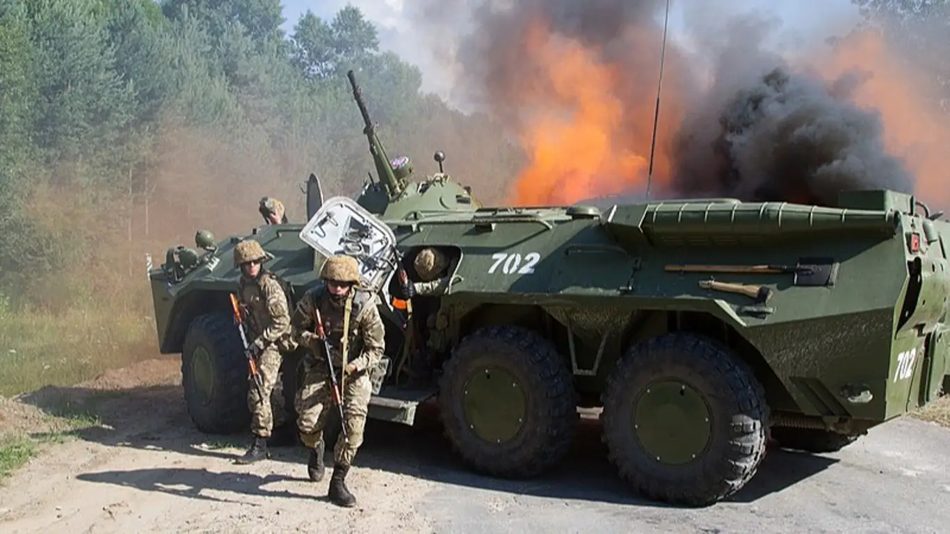 Украинские военные массово эвакуируются в районе Часов Яра
