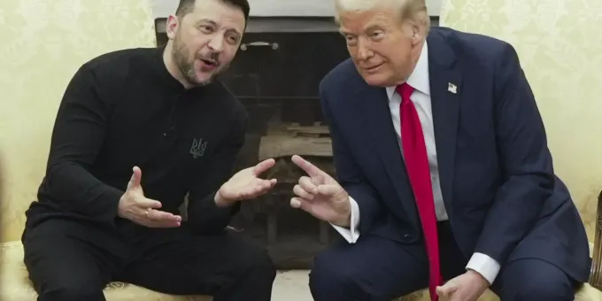Трамп заявил, что Зеленский хочет отказаться от ресурсной сделки Трамп заявил, что Зеленский хочет отказаться от ресурсной сделки