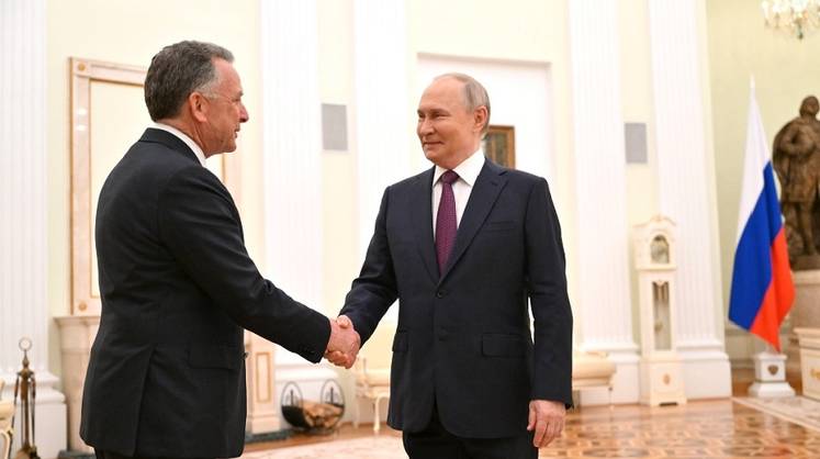 Путин и Уиткофф проводят переговоры в Кремле, сообщил Песков Путин и Уиткофф проводят переговоры в Кремле, сообщил Песков