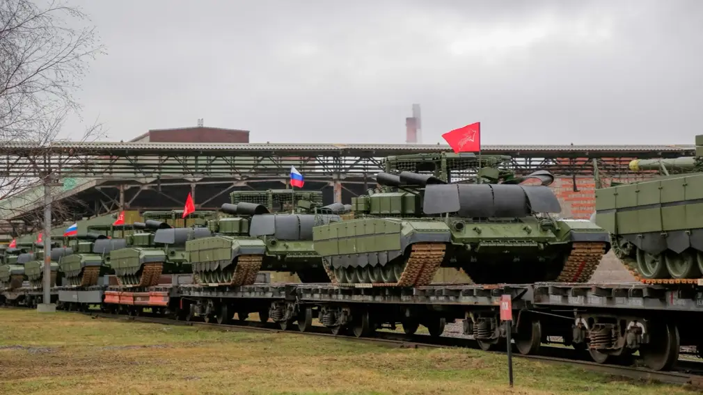 Символы Победы: Т — 34 проводил новые Т — 90М на фронт