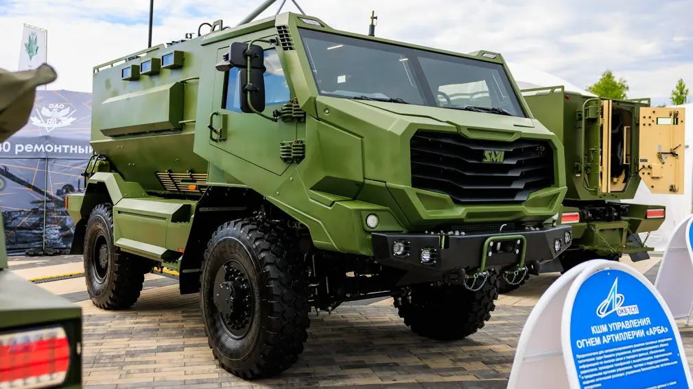 На MILEX–2025 представлена белорусская машина управления огнём артиллерии