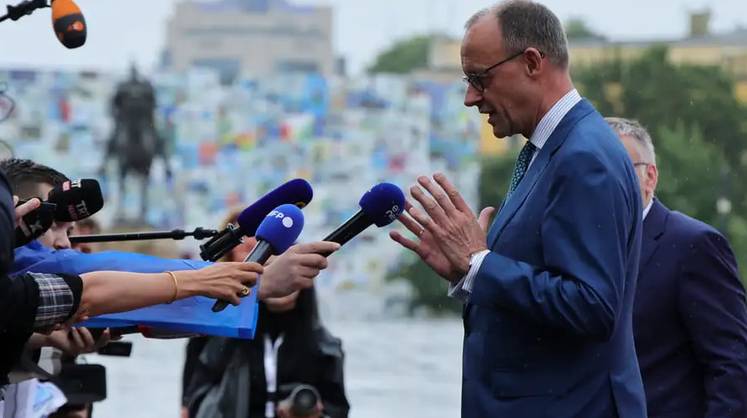 Мерц выступает за санкции ЕС против «Северных потоков» по неприличной причине Мерц выступает за санкции ЕС против «Северных потоков» по неприличной причине